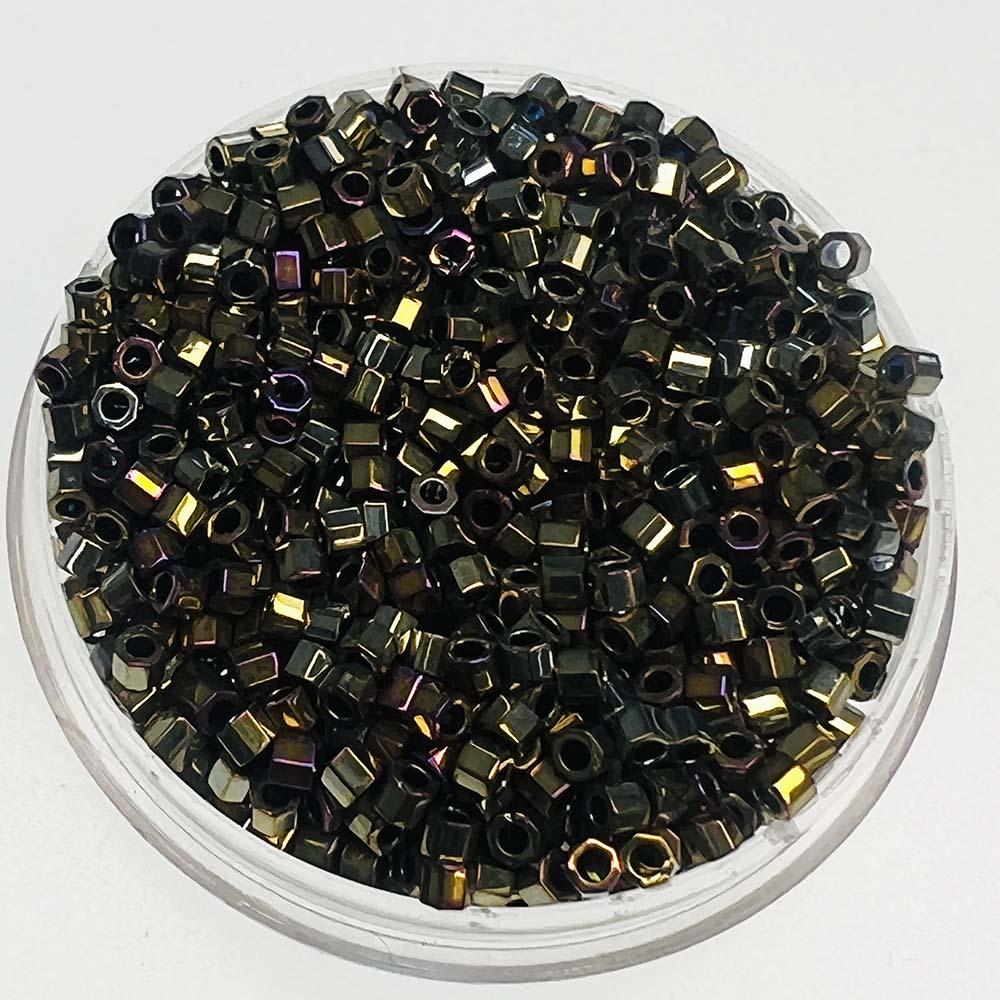 029 G Cut Metallic Gold Iris 11/0 Miyuki Delica