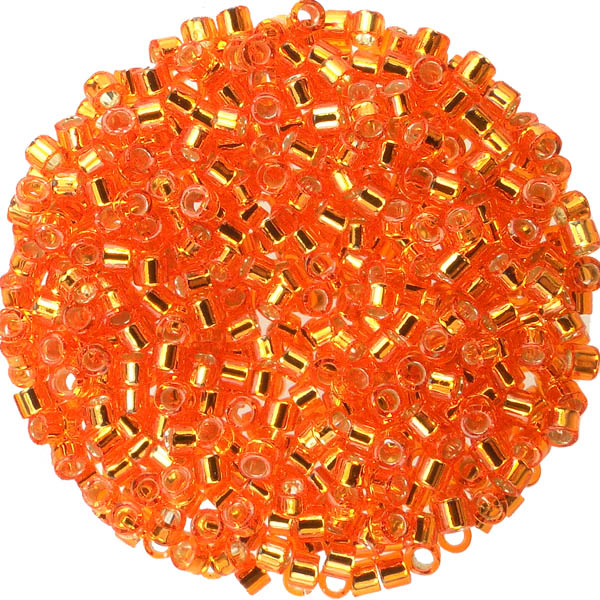045 C Silver Lined Orange 11/0 Miyuki Delica
