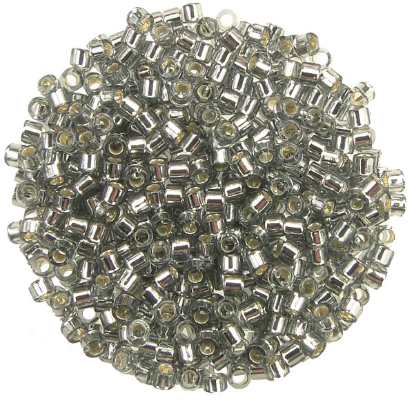 048 C Silver Lined Gray 11/0 Miyuki Delica
