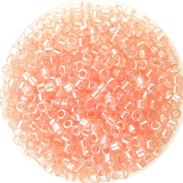 106 C Transparent Pink Lustre 11/0 Miyuki Delica