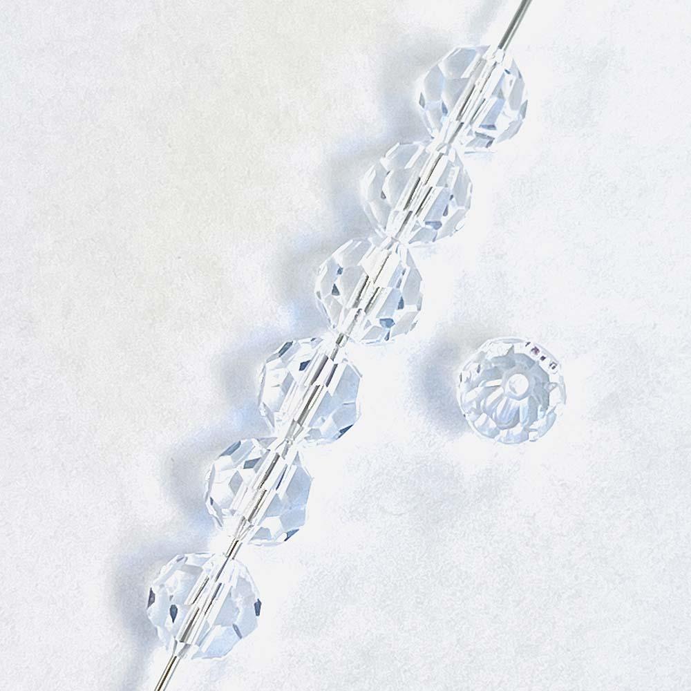 10MM Crystal Machine Cut Preciosa Ball