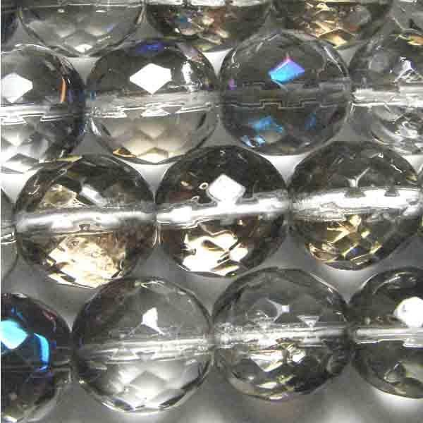 12MM Crystal With Azuro Fire Polish Ball