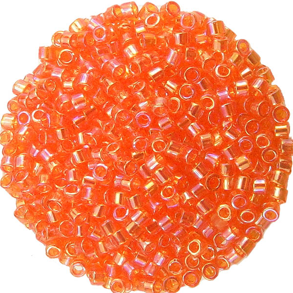151 B Transparent Tangerine AB 11/0 Miyuki Delica