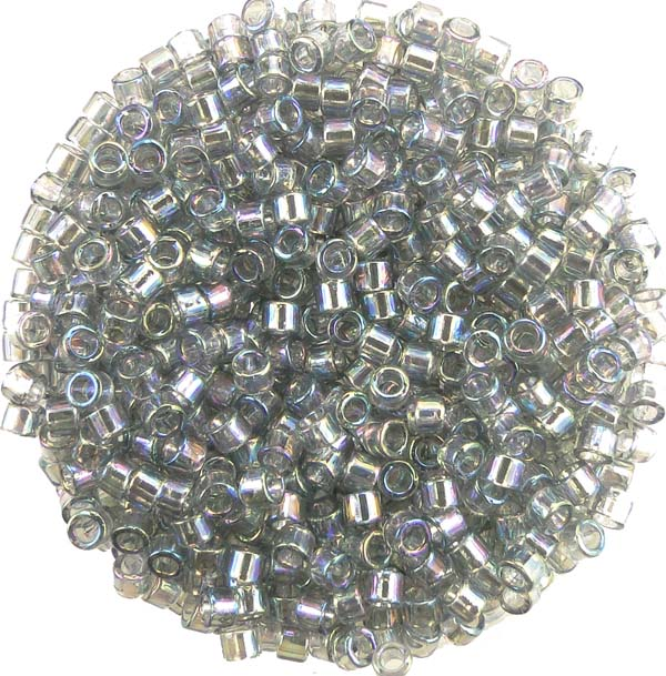 179 Transparent Light Gray AB 11/0 Mituki Miyuki Delica