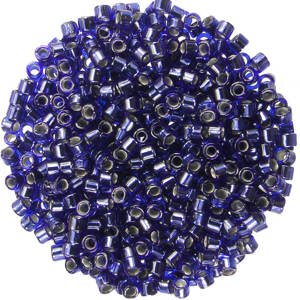 0183 Silver Lined Montana Sapphire 11/0 Miyuki Delica