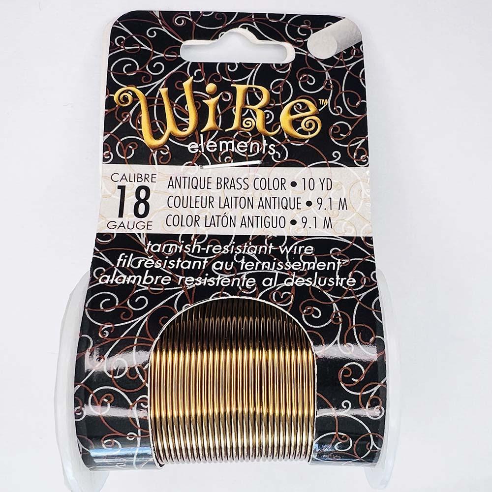 18 Gauge Vintage Bronze Tarnish Resistant Wire
