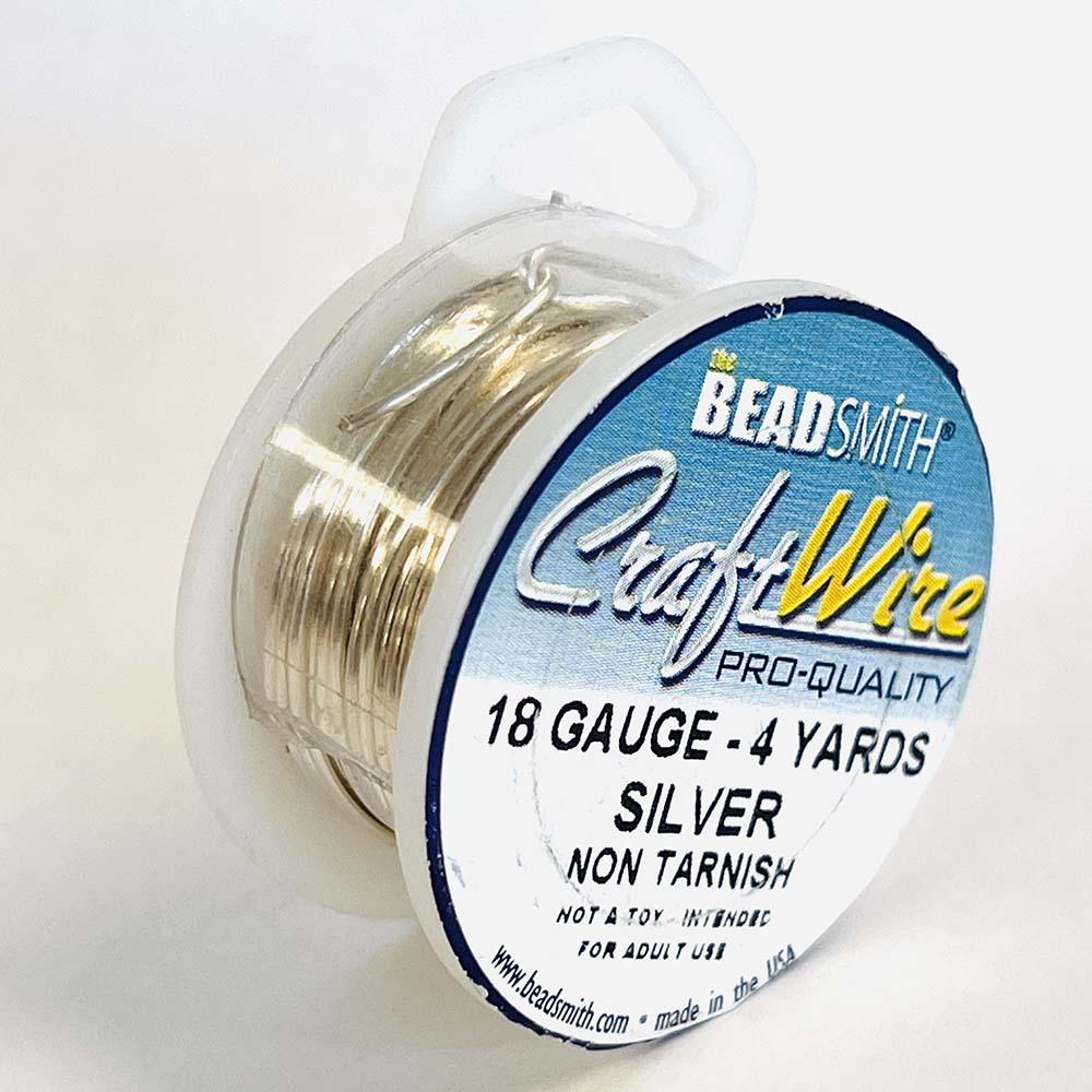 18 Guage Silver Non Tarnish Wire by The BeadSmith