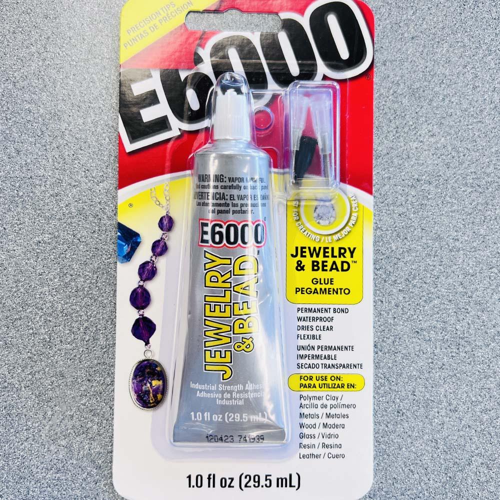 1 Oz (29.7 mL) E6000 Cement Retail Package with Precision Tips