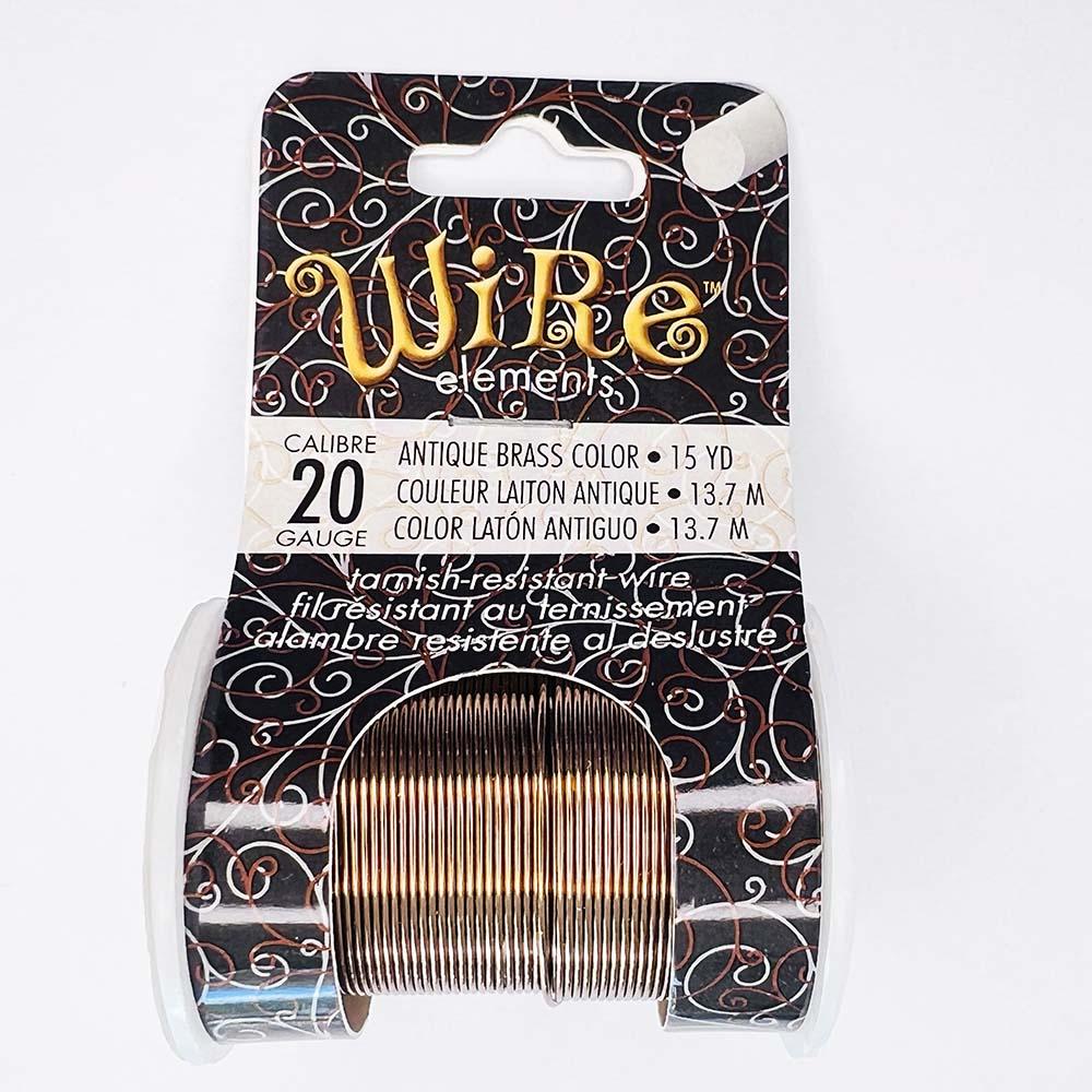 20 Gauge Antique Brass Tarnish Resistant Wire