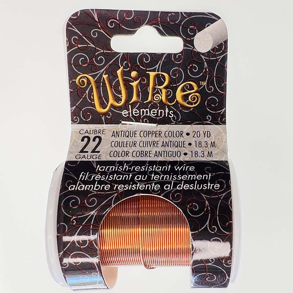 22 Gauge Antique Copper Tarnish Resistant Wire