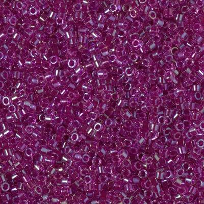 2389 Fancy Lined Magenta 11/0 Delica