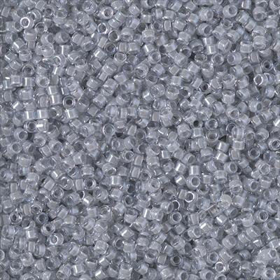 2392 Fancy Lined Pearl Grey 11/0 Delica