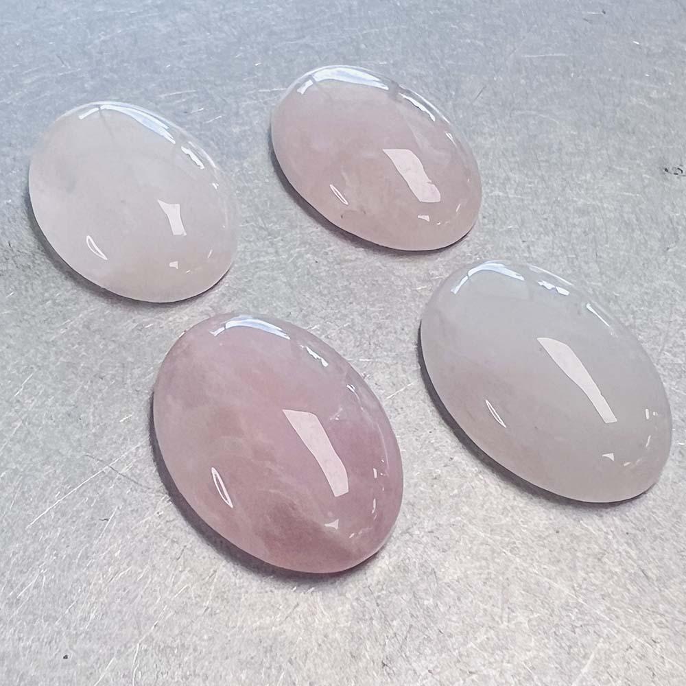 25x18MM Rose Quartz Cabochon