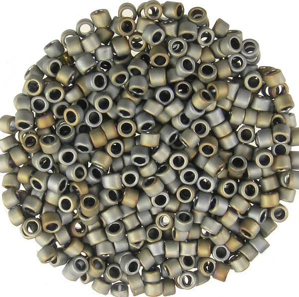 307 Matte Metallic Grey 11/0 Miyuki Delica