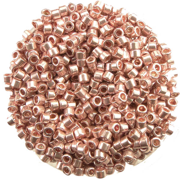 418 J Galvanized Light Rose 11/0 Miyuki Delica