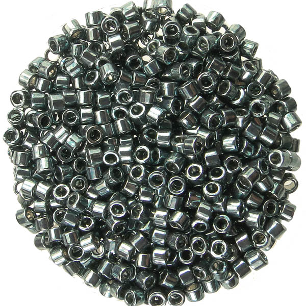451 J Galvanized DarkTeal Blue 11/0 Miyuki Delica
