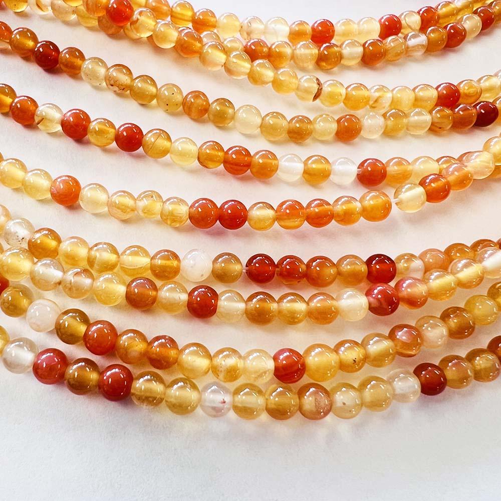 4MM Ball Carnelian
