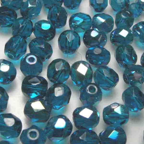 4MM Capri AB Fire Polish Ball