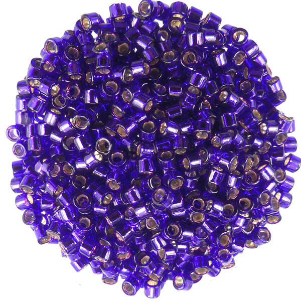 610 E Silver Lined Violet 11/0 Miyuki Delica