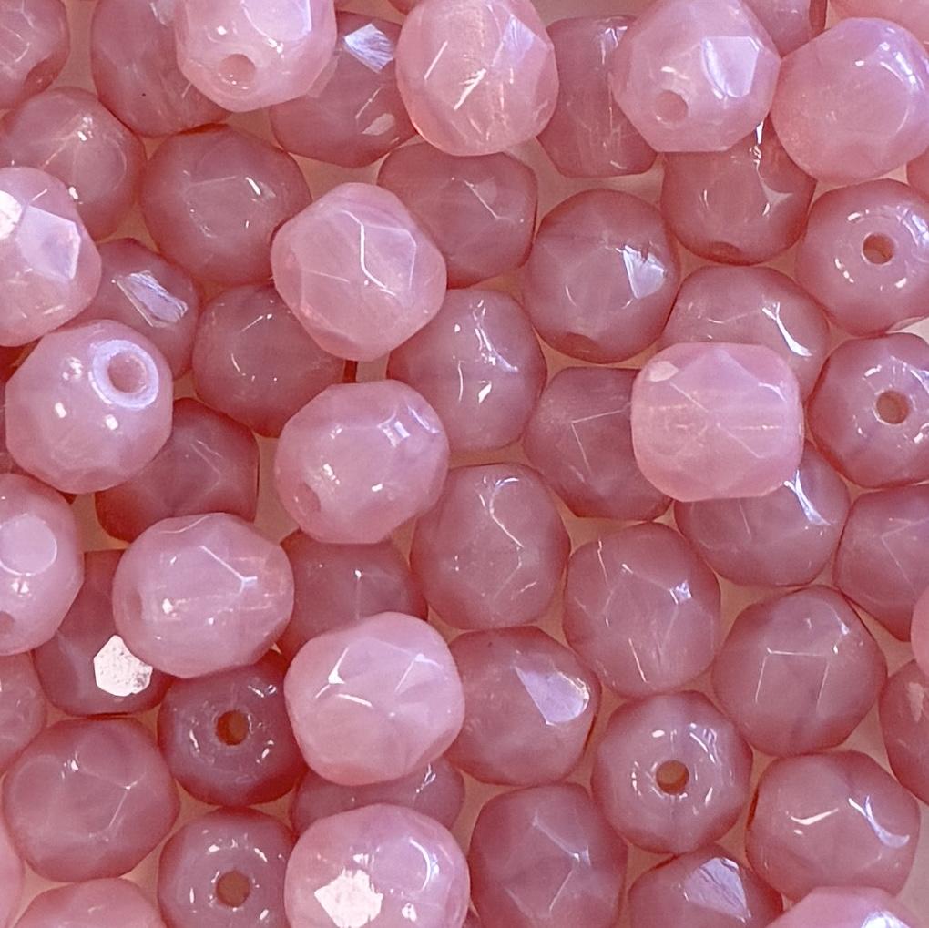 6MM Rose Opal Ball Fire Polish Ball