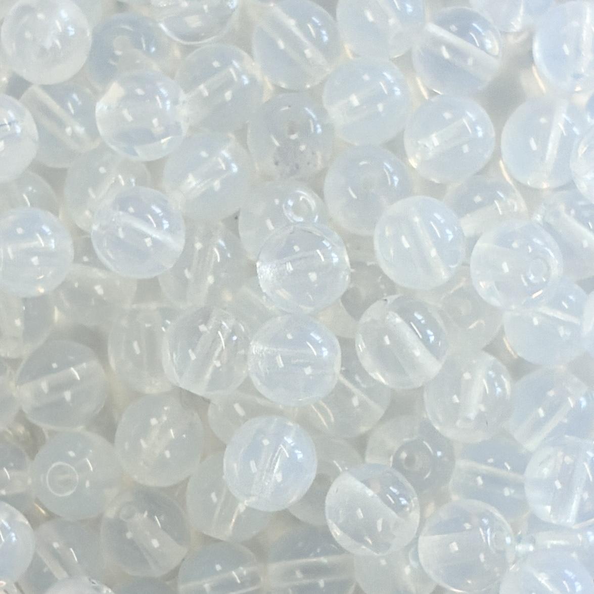6MM White Opal Translucent Druk Ball