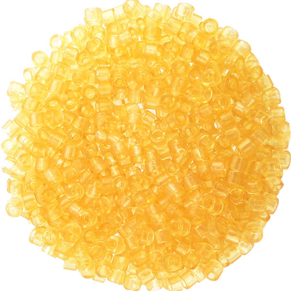 702 B Transparent Light Topaz 11/0 Miyuki Delica