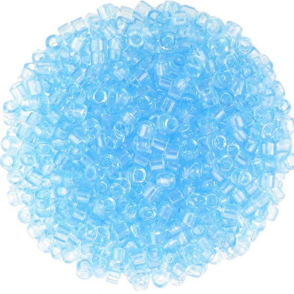 706 B Transparent Light Blue 11/0 Miyuki Delica