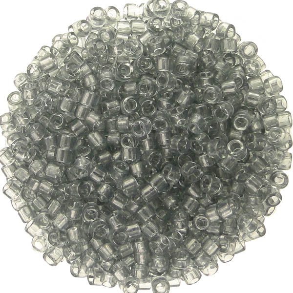 708 B Transparent Gray 11/0 Miyuki Delica