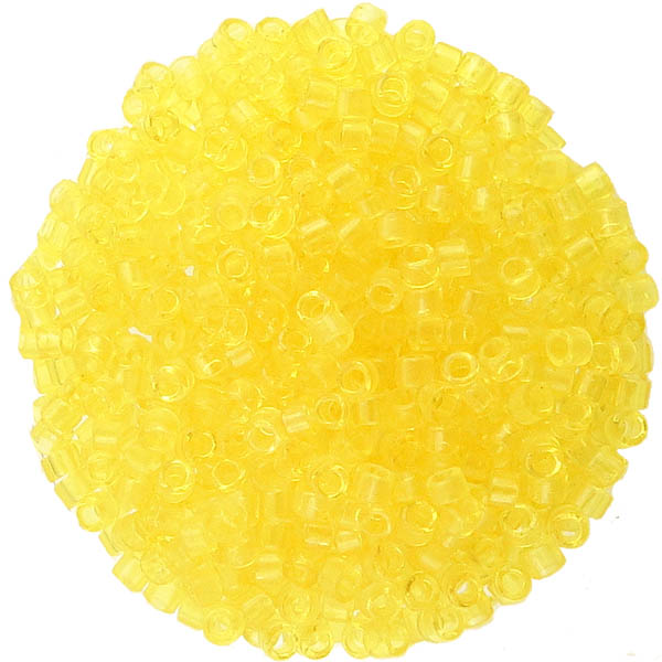 710 Transparent Yellow 11/0 Miyuki Delica