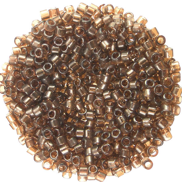 715 B Transparent Chocolate Brown 11/0 Miyuki Delica
