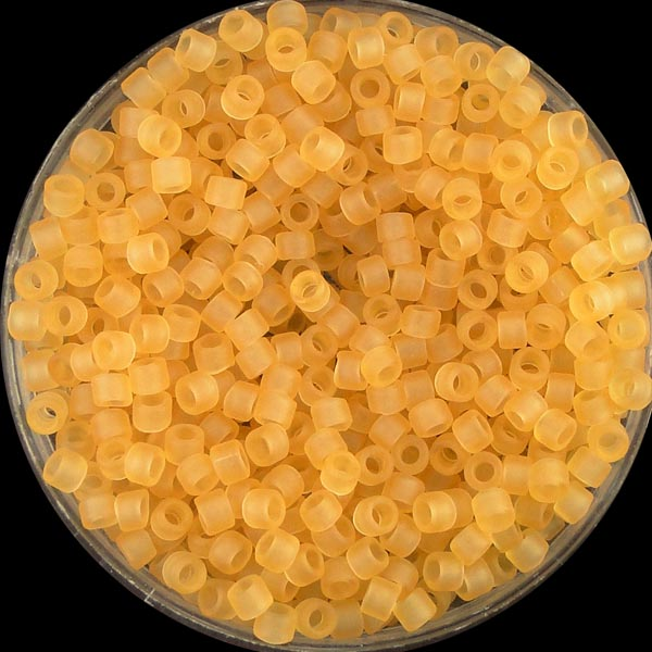 742 Matte Transparent Topaz 11/0 Miyuki Delica