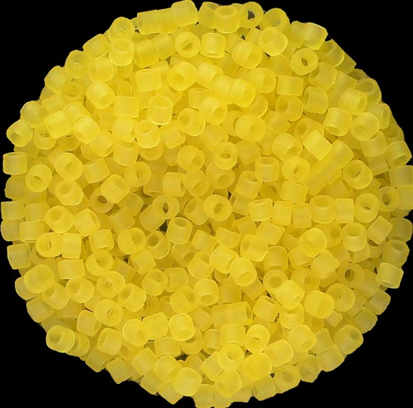 743 C Matte Transparent Yellow 11/0 Miyuki Delica