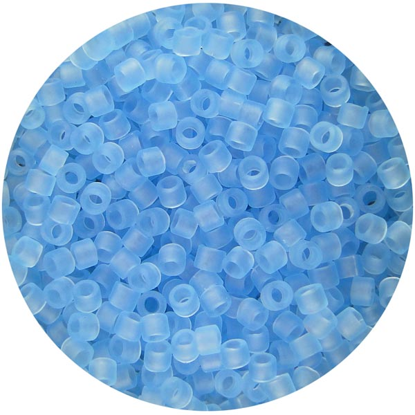 747 Matte Transparent Light Blue 11/0 Miyuki Delica