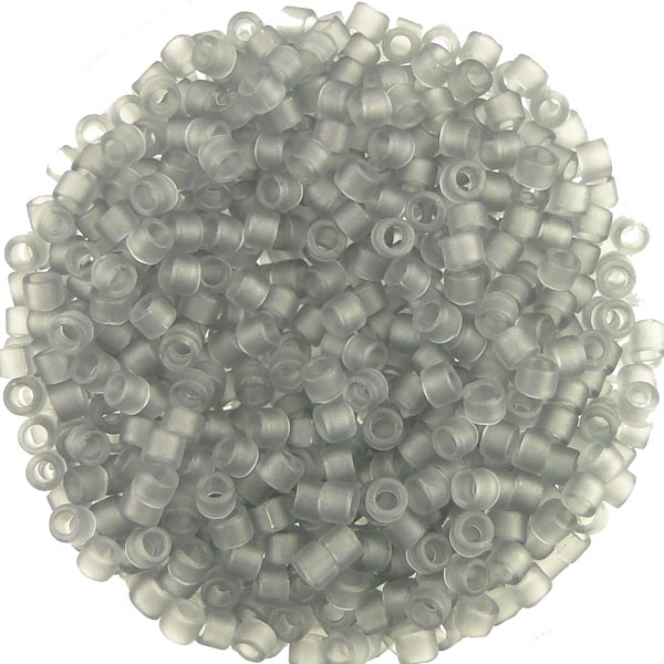 749 Matte Transparent Gray 11/0 Miyuki Delica
