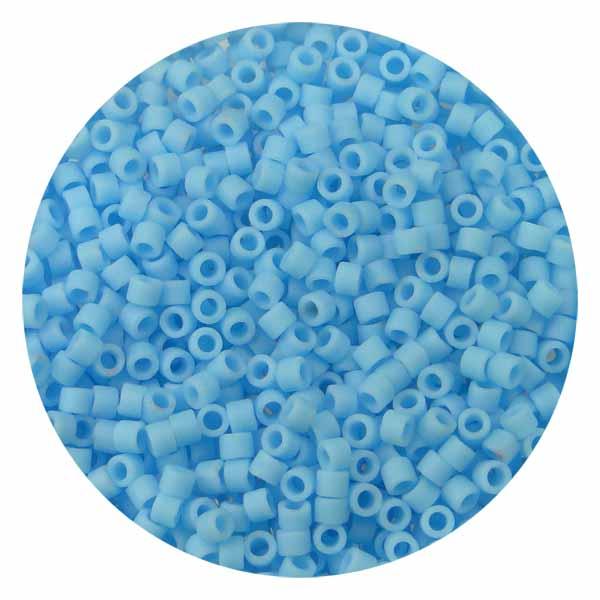 755 C Matte Opaque Light Turquoise Blue 11/0 Miyuki Delica