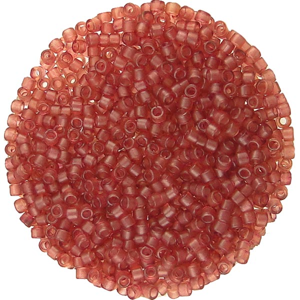 773 D Matte Transparent Cherry 11/0 Miyuki Delica