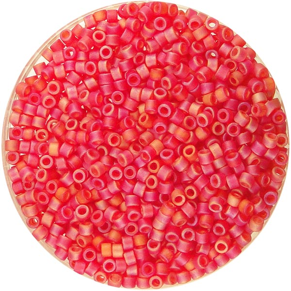 856 B Matte Light Red AB 11/0 Miyuki Delica