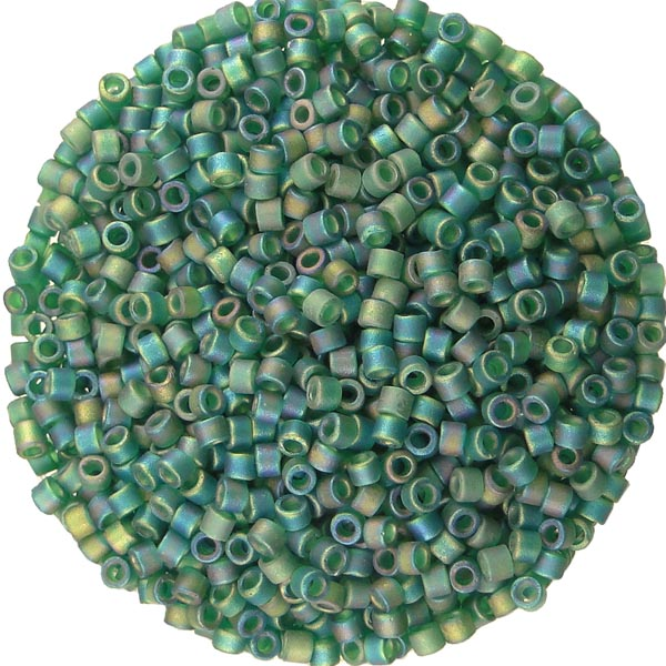 859 B Matte Transparent Emerald 11/0 Miyuki Delica