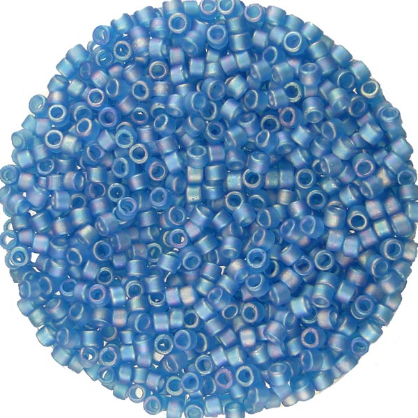 862 B Matte Aqua AB 11/0 Miyuki Delica