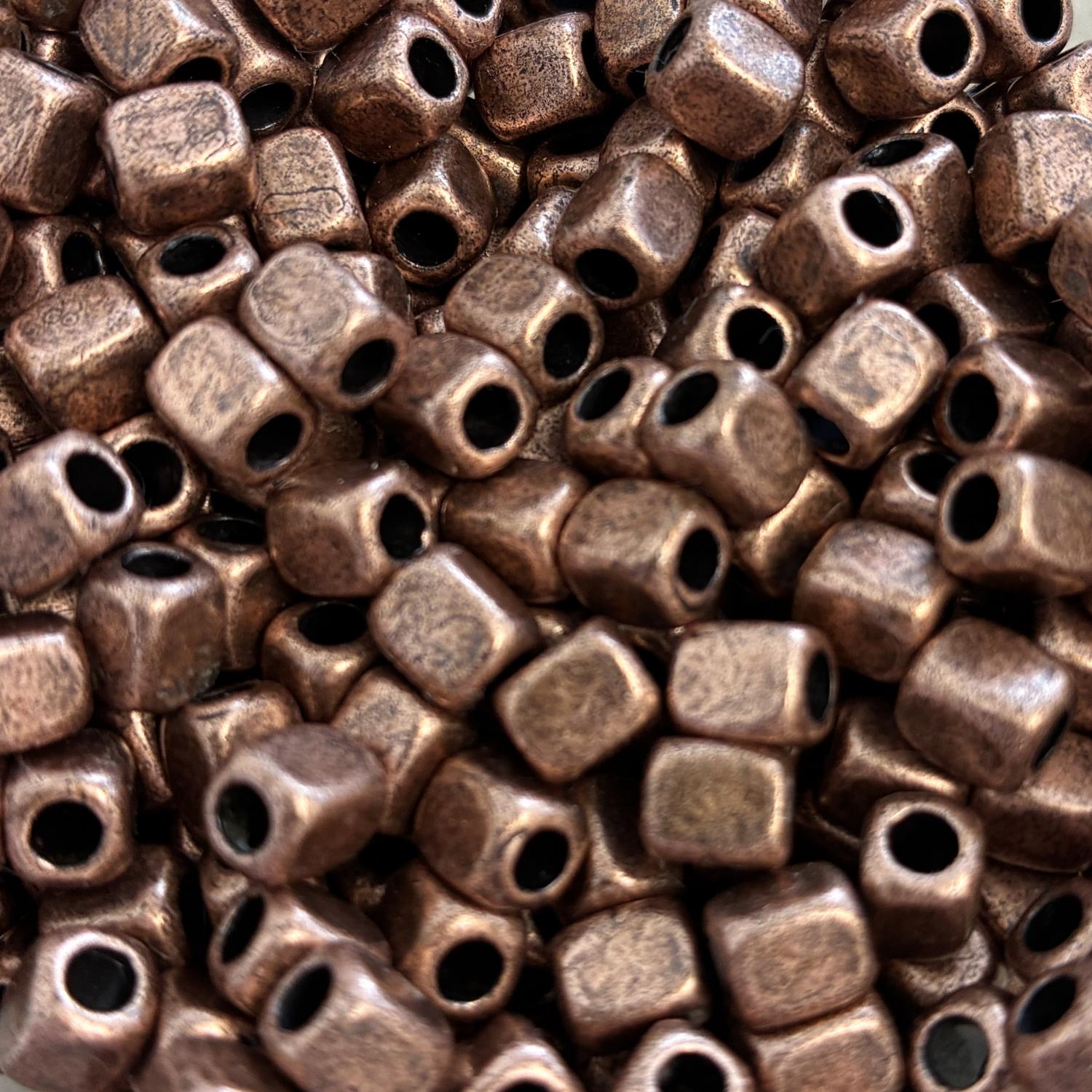 Antique Copper Plate 3x6MM Rondelle Bead