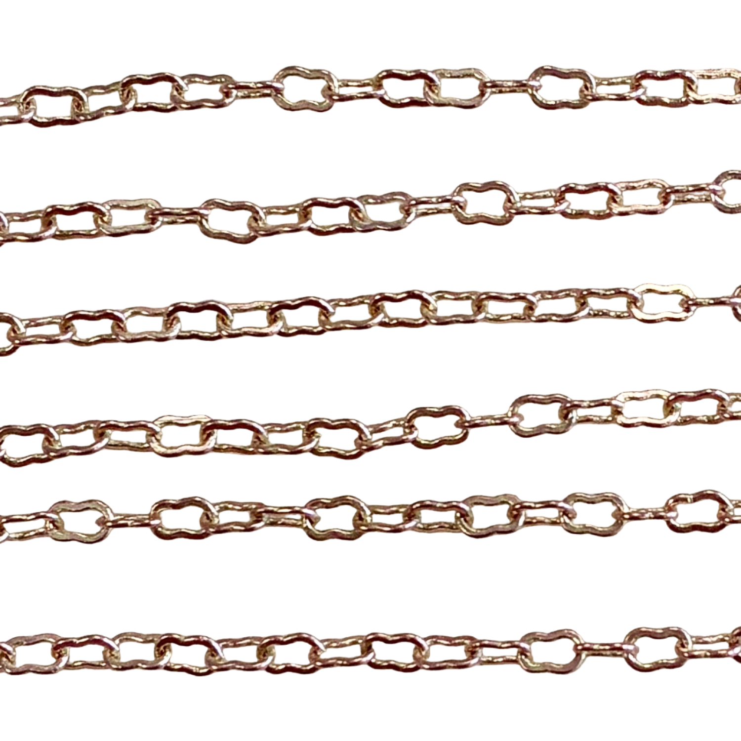 Brass 4x2MM Fancy Cable Chain