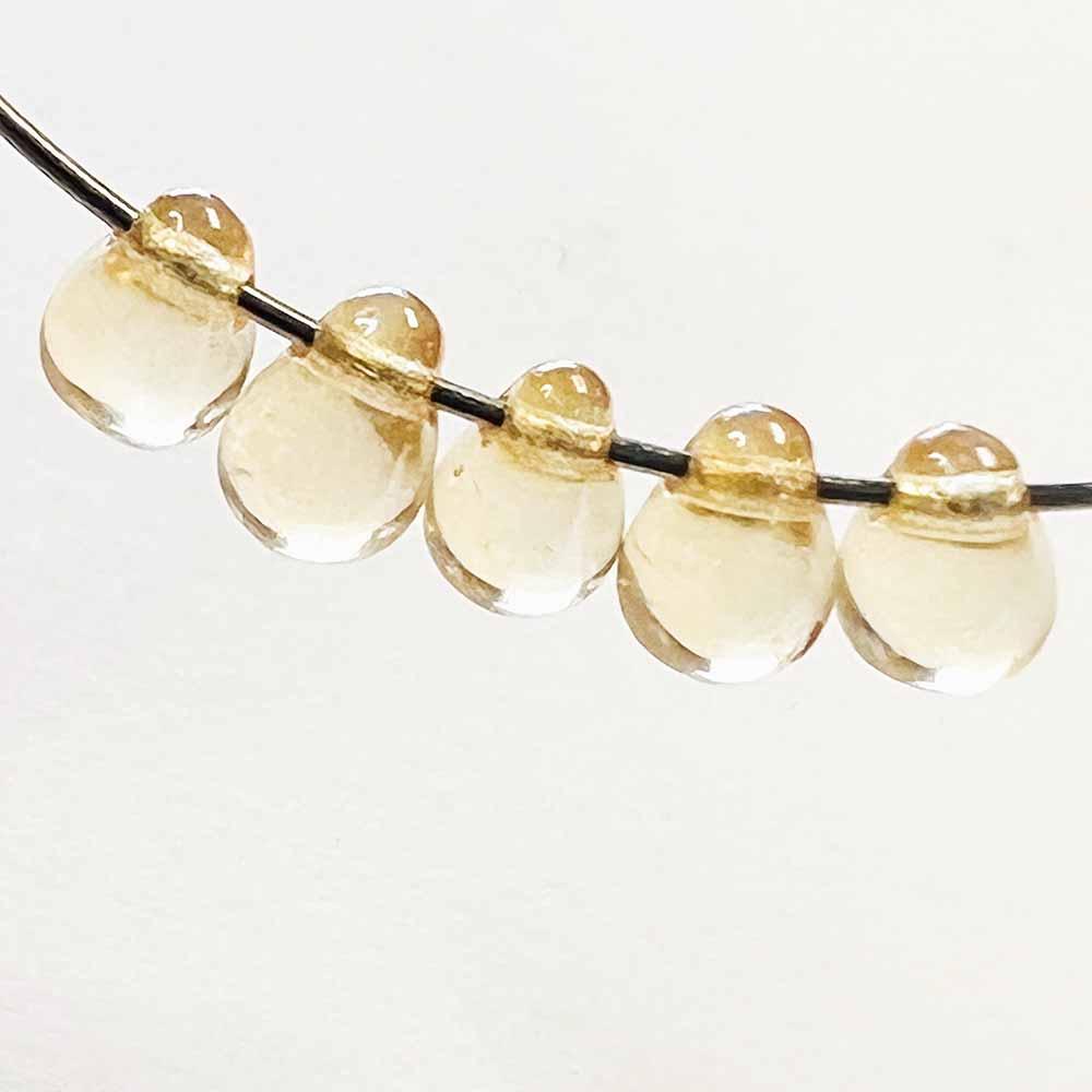 Chanpagne Lustre 6x4MM Tear Drop