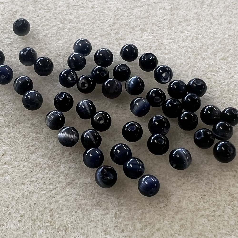 Charcoal 4MM Cat Eye Ball