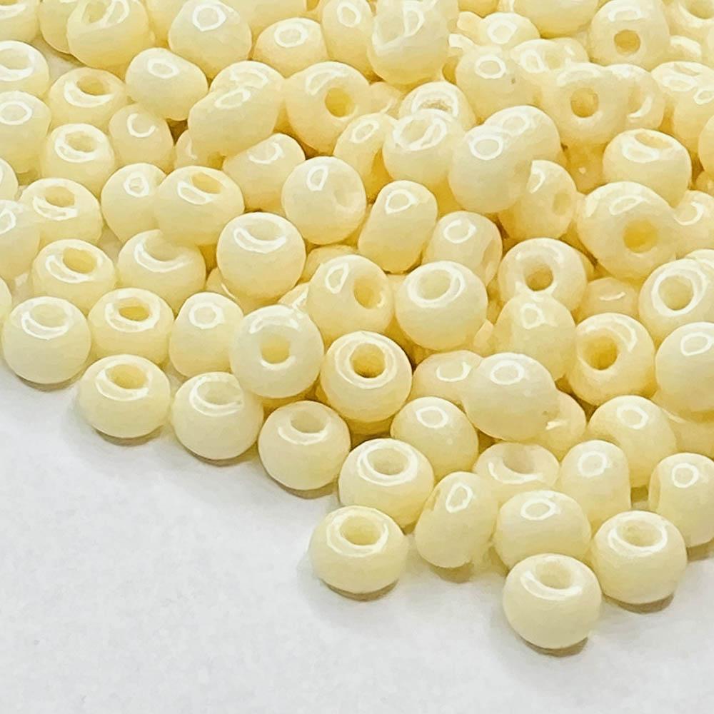 Cream 6/0 Seed Bead