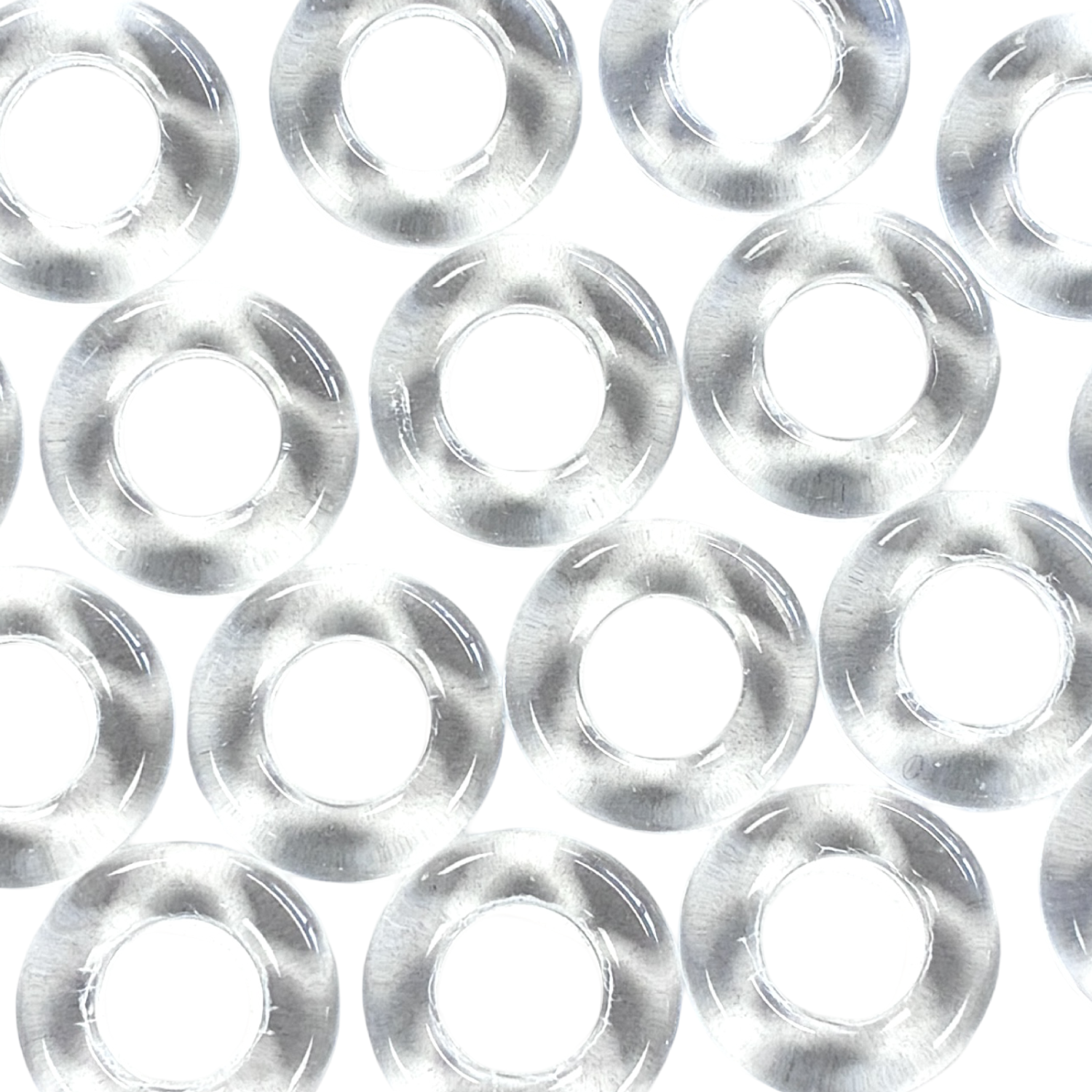 Crystal 14MM Donut Ring