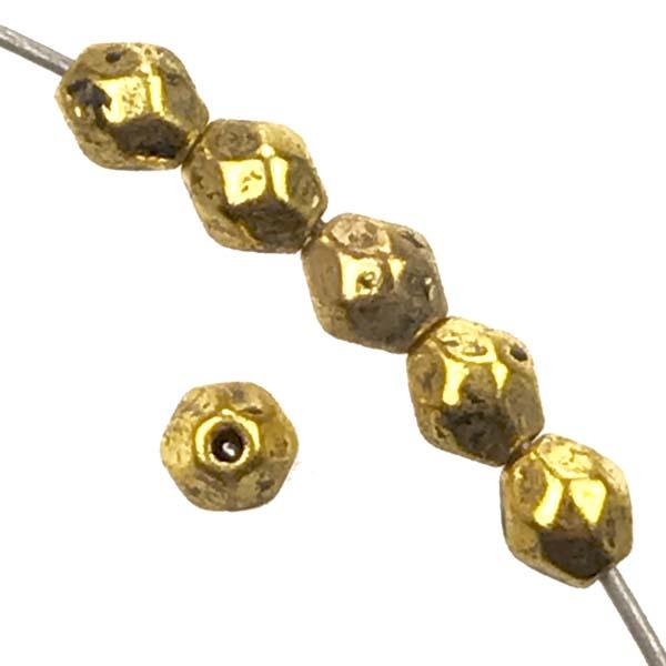 Antq G 4x3MM Fac Oval