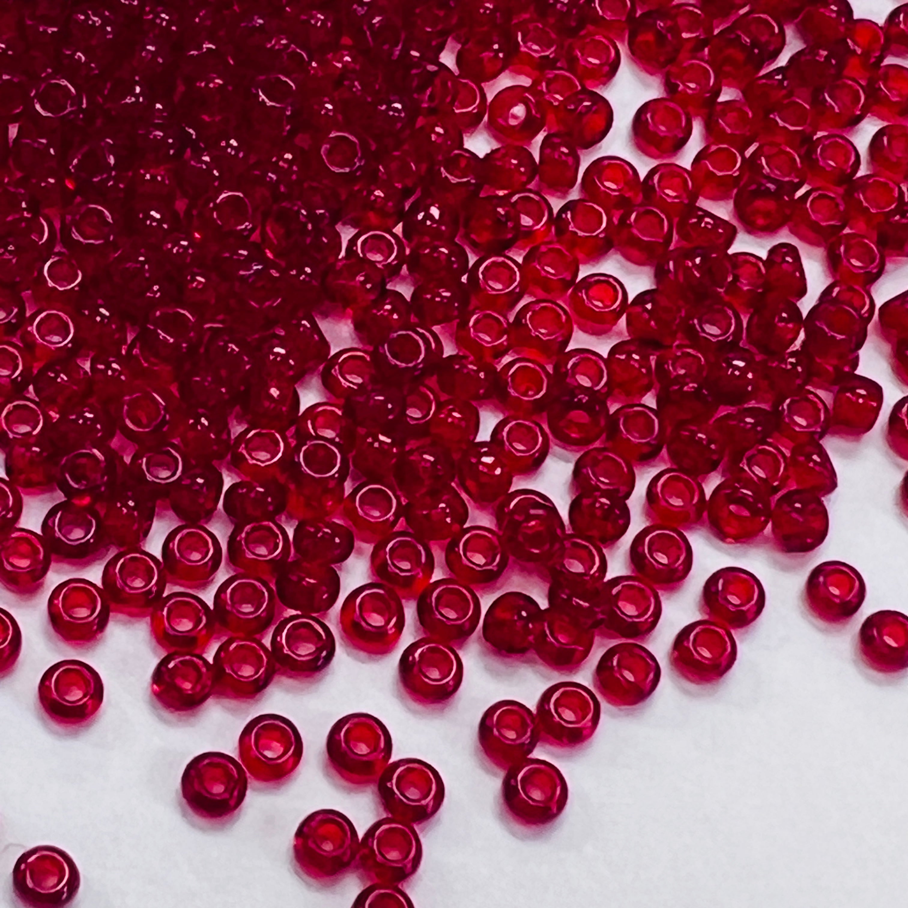 Ruby 11/0 Seed Bead