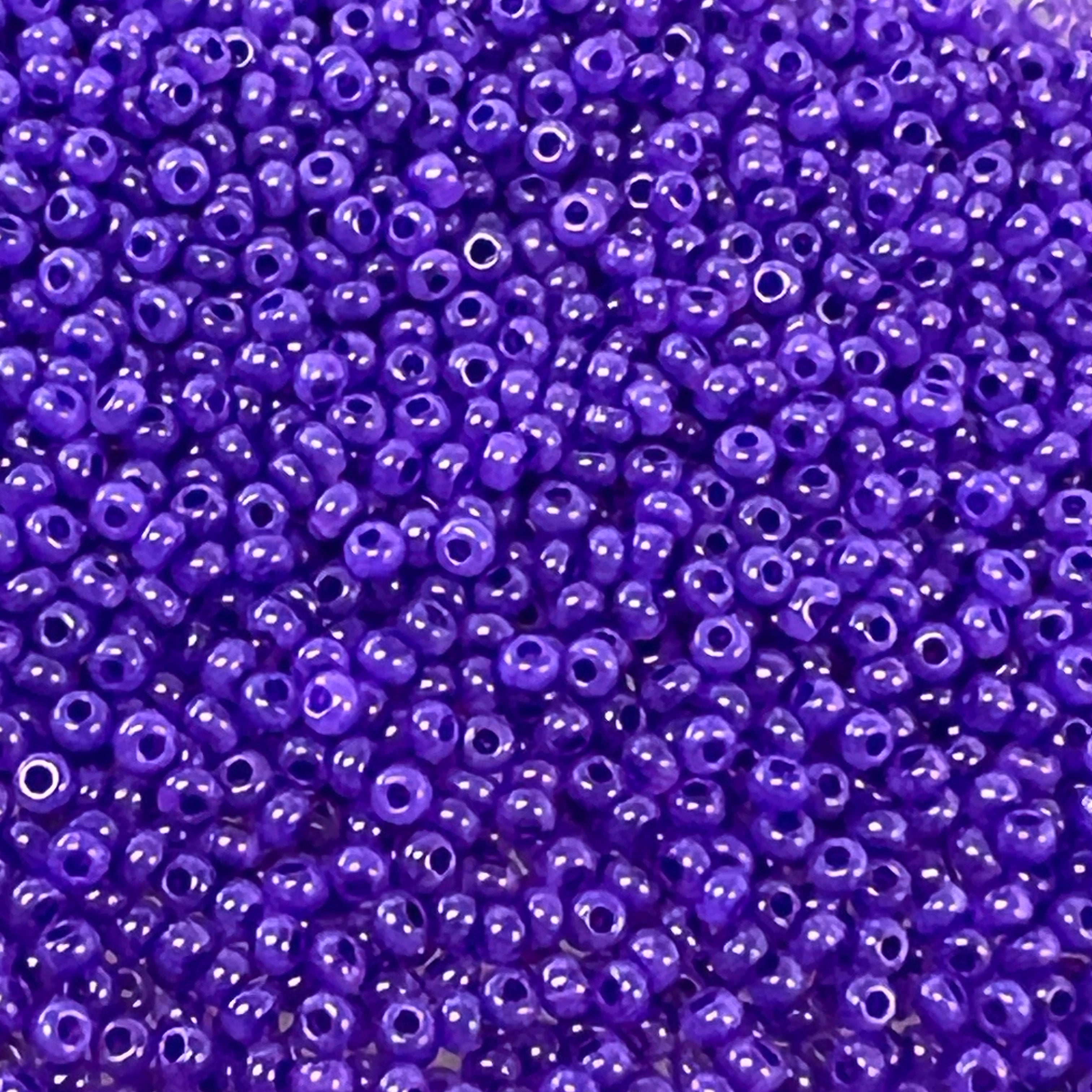 Purple Silk 11/0 Czech Seed Bead