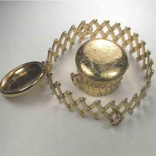 Gold 23MM Expandable Purse Frame