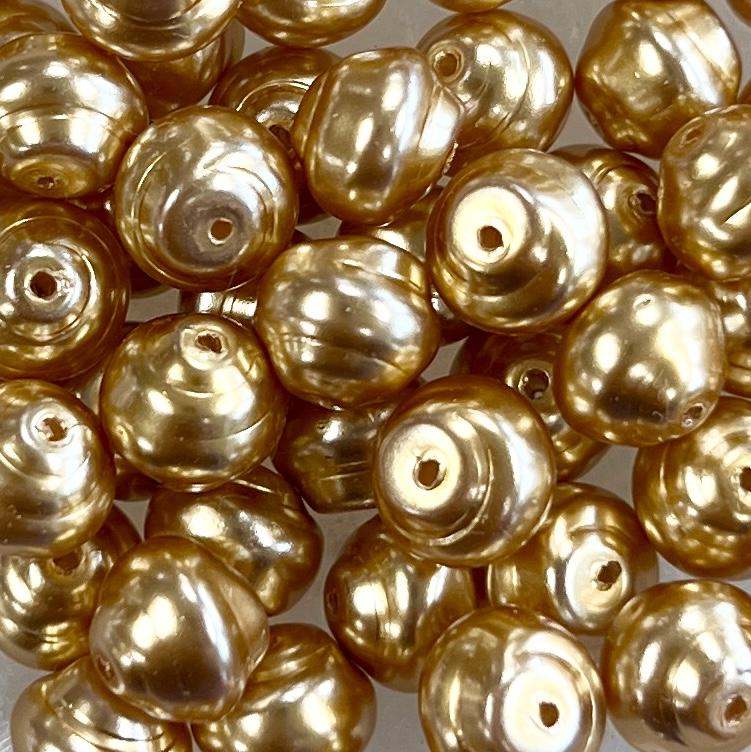 Gold 8MM Baroque Pearl